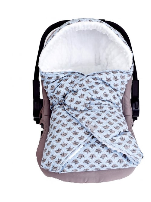 Manta envolvente reversible para bebé en algodón | SEVIRA KIDS - Kiabi