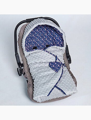 Manta envolvente reversible para bebé en algodón | SEVIRA KIDS