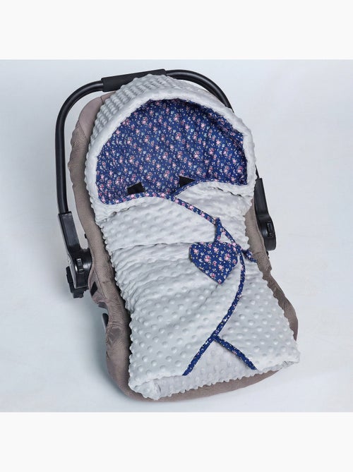 Manta envolvente reversible para bebé en algodón | SEVIRA KIDS - Kiabi