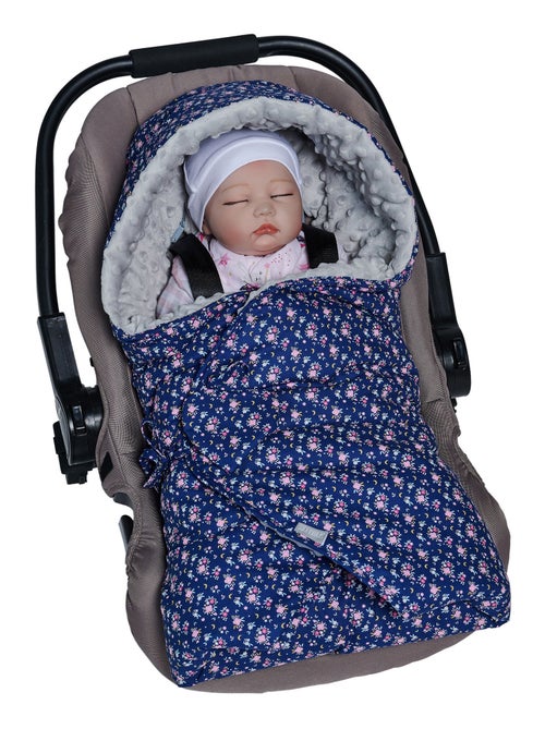 Manta envolvente reversible para bebé en algodón | SEVIRA KIDS - Kiabi