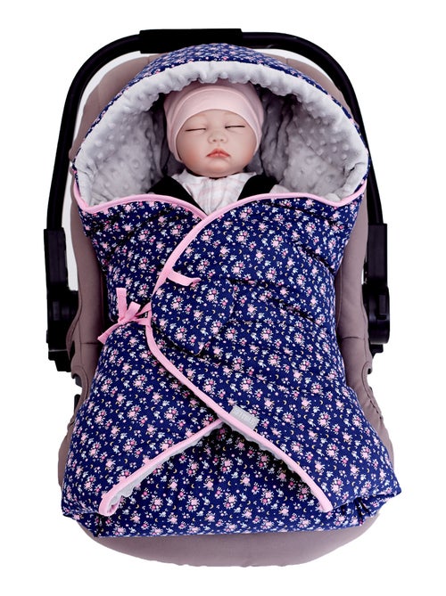 Manta envolvente reversible para bebé en algodón | SEVIRA KIDS - Kiabi