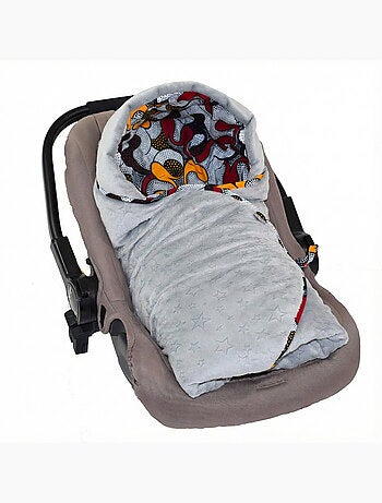 Manta envolvente reversible para bebé en algodón | SEVIRA KIDS