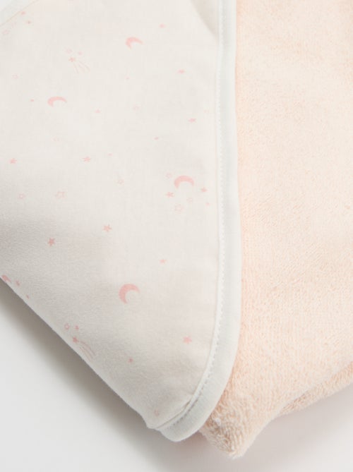 Manta estampada de algodón jersey y polar - Kiabi