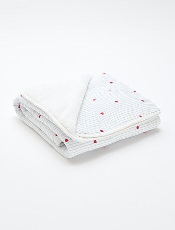 Manta estampada de punto de algodón