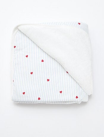 Manta estampada de punto de algodón