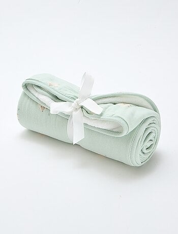 Manta estampada de punto de algodón