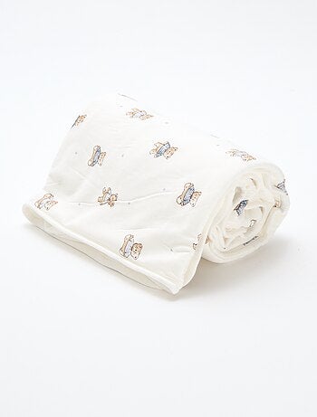 Manta estampada de punto de algodón