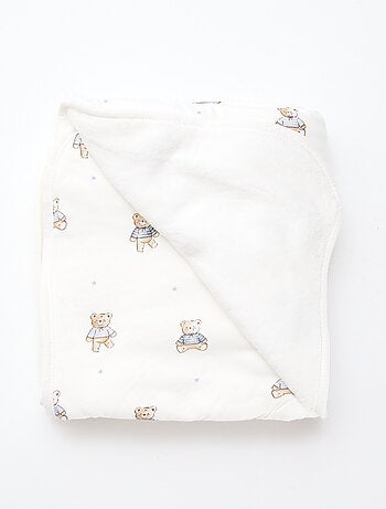 Manta estampada de punto de algodón