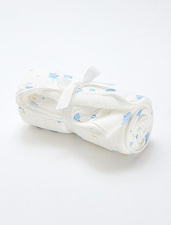 Manta estampada de punto de algodón