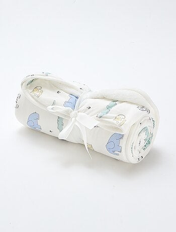 Manta estampada de punto de algodón