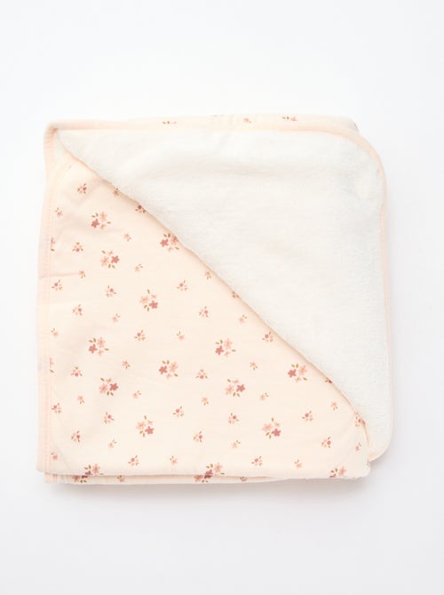 Manta estampada de punto de algodón - Kiabi