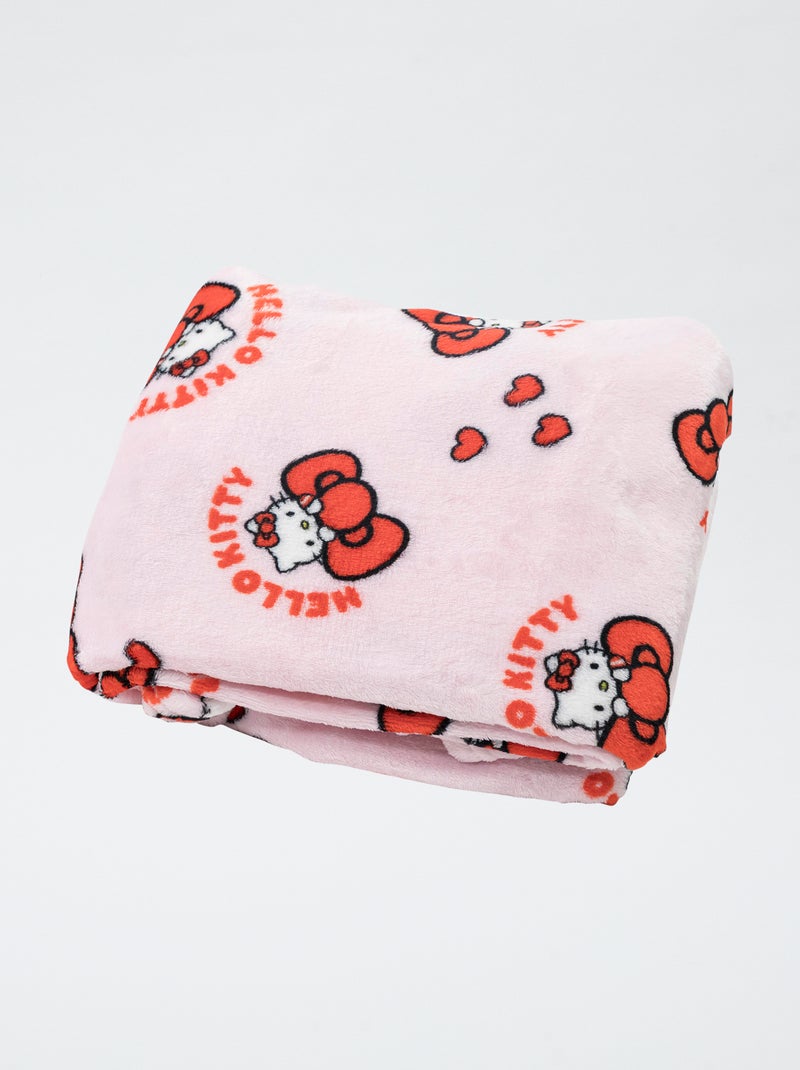 Manta 'Hello Kitty' Rosa - Kiabi