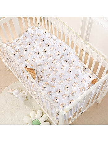 Manta infantil de algodón Oeko-tex y Minky | SUPERBE BEBE