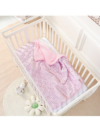 Manta infantil de algodón Oeko-tex y Minky | SUPERBE BEBE