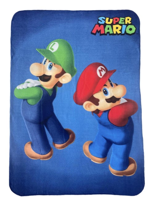 Manta infantil Mario y Luigi - Kiabi Manta infantil Mario y Luigi - Kiabi