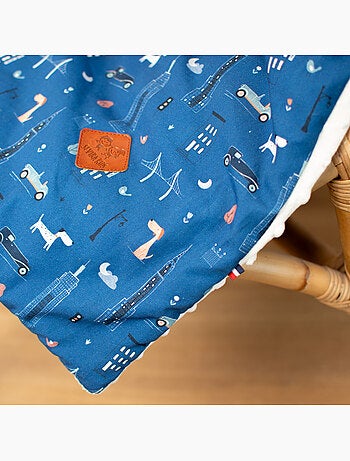 Manta infantil reversible de minky | SEVIRA KIDS