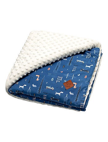 Manta infantil reversible de minky | SEVIRA KIDS