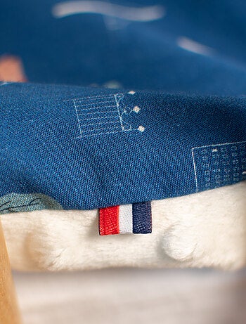 Manta infantil reversible de minky | SEVIRA KIDS