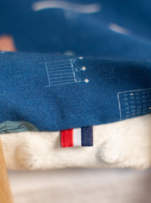 Manta infantil reversible de minky | SEVIRA KIDS - Kiabi