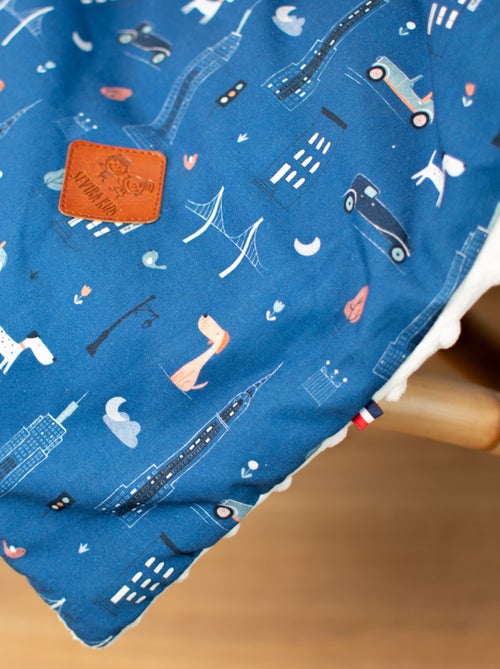 Manta infantil reversible de minky | SEVIRA KIDS - Kiabi