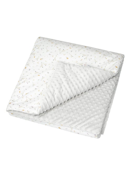 Manta infantil reversible de minky | SEVIRA KIDS - Kiabi