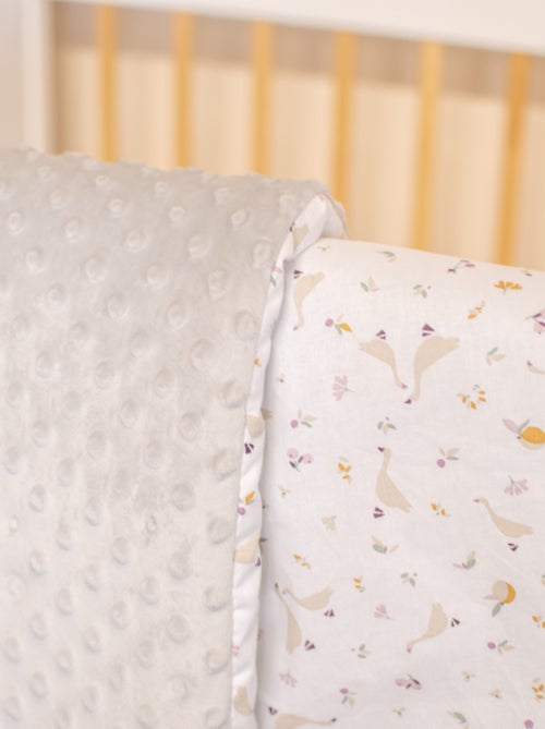 Manta infantil reversible de minky | SEVIRA KIDS - Kiabi