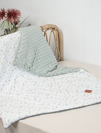 Manta infantil reversible de minky | SEVIRA KIDS