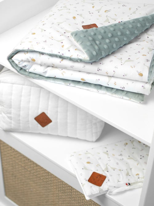 Manta infantil reversible de minky | SEVIRA KIDS - Kiabi