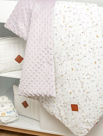 Manta infantil reversible de minky | SEVIRA KIDS