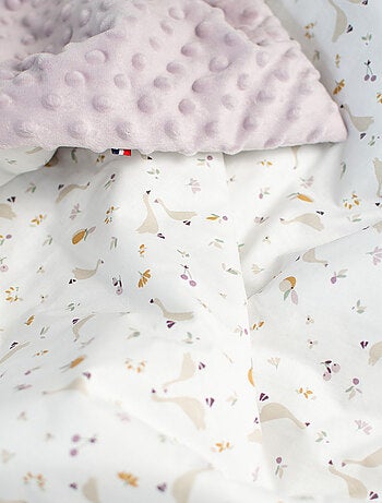Manta infantil reversible de minky | SEVIRA KIDS