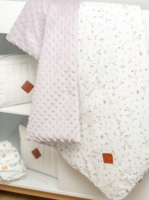 Manta infantil reversible de minky | SEVIRA KIDS - Kiabi