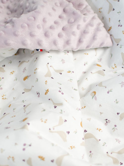 Manta infantil reversible de minky | SEVIRA KIDS - Kiabi
