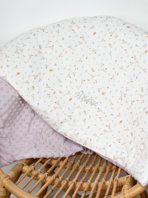 Manta infantil reversible de minky | SEVIRA KIDS - Kiabi
