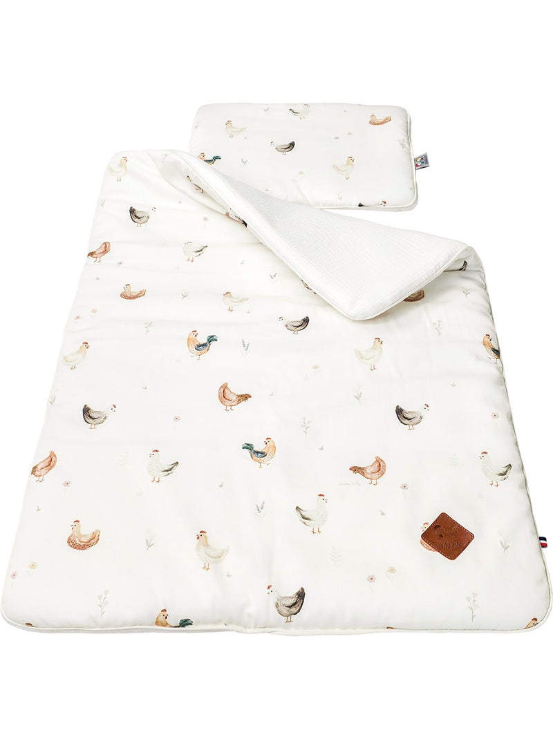 Manta infantil reversible | SEVIRA KIDS Crudo - Kiabi