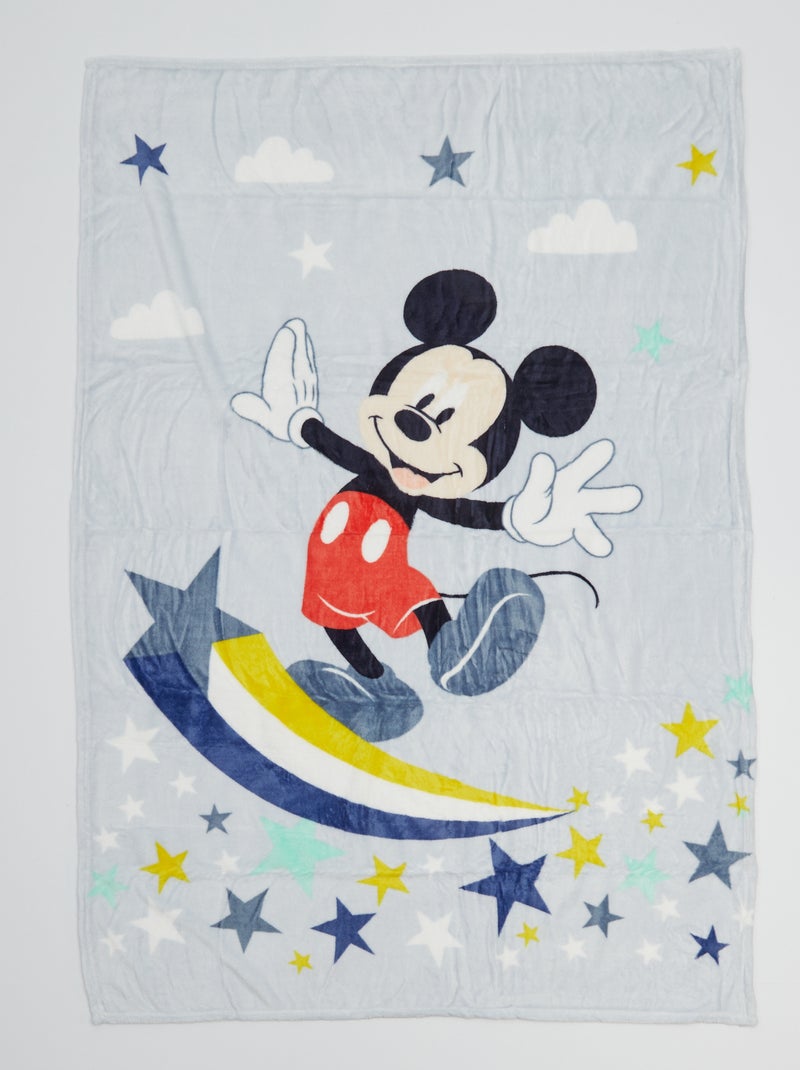 Manta 'Mickey' 'Disney' GRIS - Kiabi