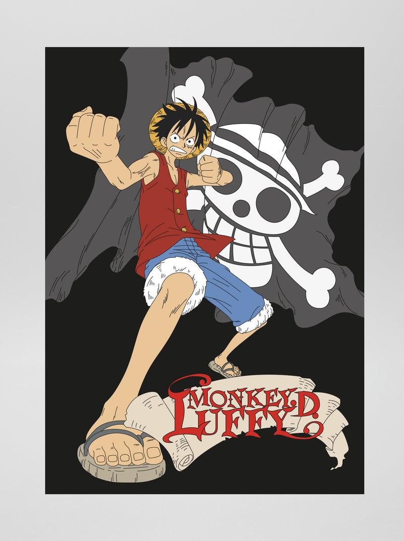 Manta 'One Piece' NEGRO - Kiabi
