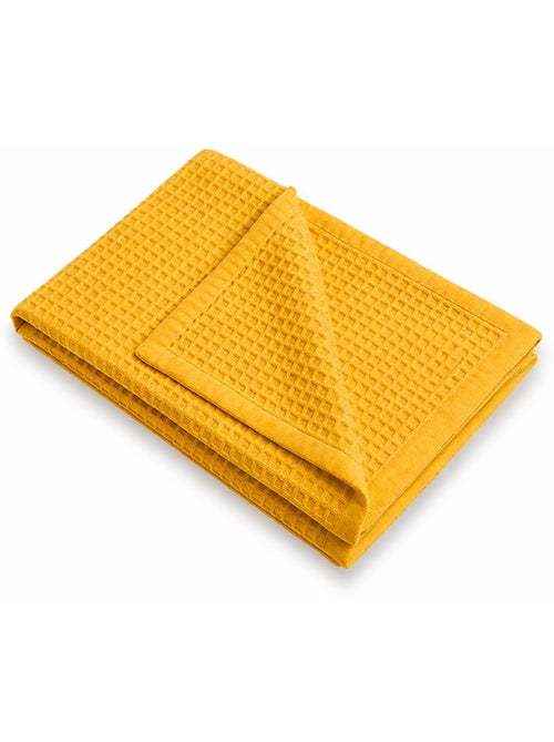 Manta Panal de Abeja en Algodón Orgánico Honey - Kiabi
