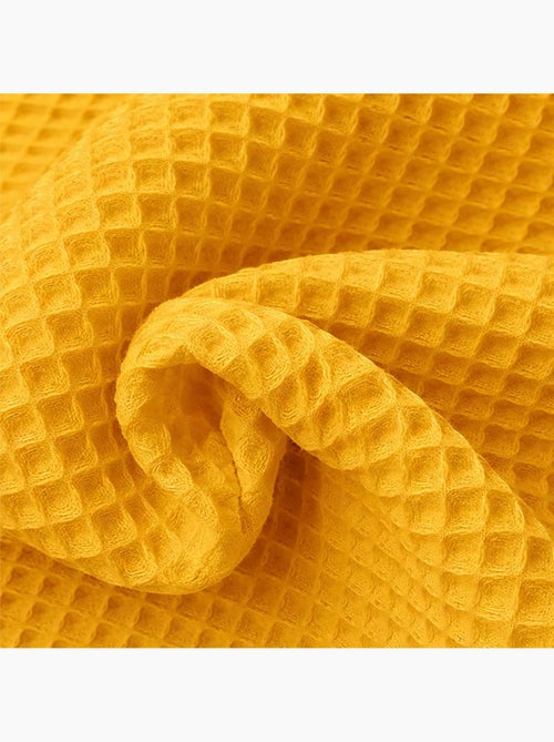 Manta Panal de Abeja en Algodón Orgánico Honey - Kiabi