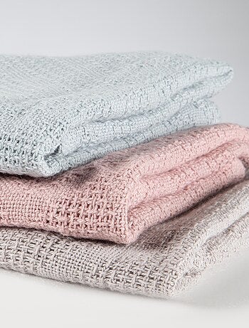 Manta para bebé con aspecto tejido en algodón orgánico - ROBA 'lil planet'