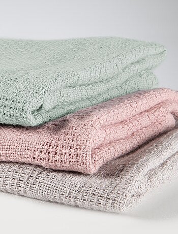 Manta para bebé con aspecto tejido en algodón orgánico - ROBA 'lil planet'