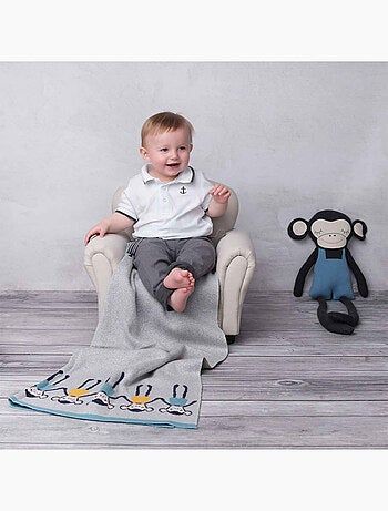 Manta para bebé de algodón orgánico gots - SEVIRA KIDS