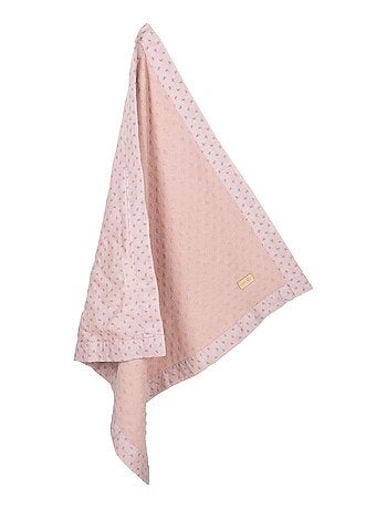 Manta para bebé en algodón orgánico con lunares en relieve 'Roba lil planet'