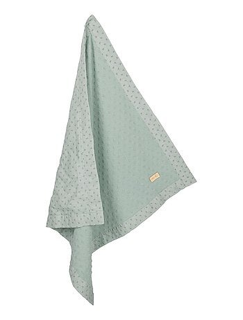 Manta para bebé en algodón orgánico con lunares en relieve 'Roba lil planet'