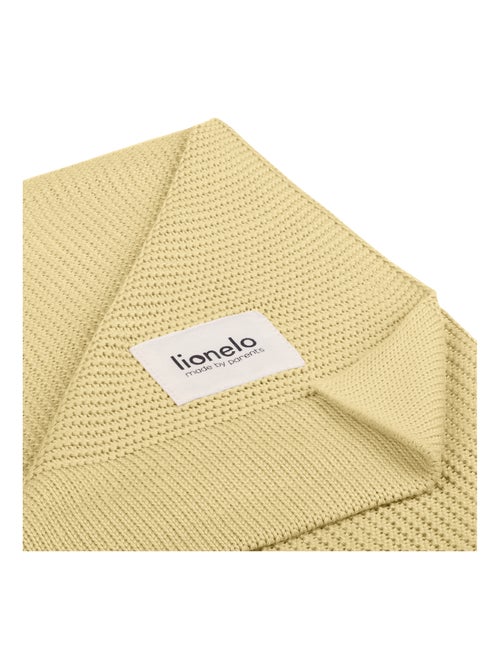 Manta para bebé LIONELO 100% algodón - Hipoalergénica - Antibacteriana - 100 × 75 cm - Kiabi