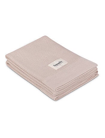 2 x Manta de Bambú - LIONELO - 75 x 100 cm - Manta para Cochecito - Hipoalergénica