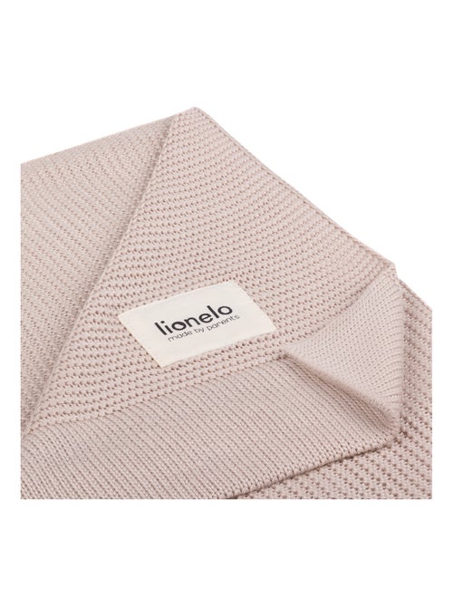 Manta para bebé LIONELO 100% algodón - Hipoalergénica - Antibacteriana - 100 × 75 cm - Kiabi