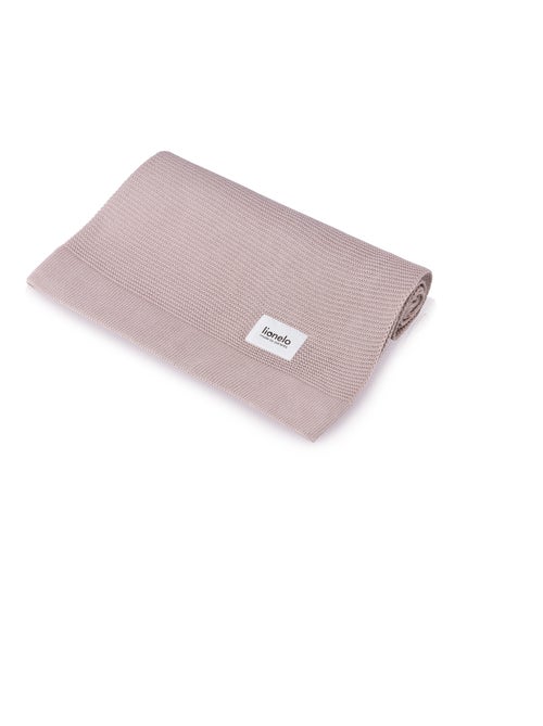 Manta para bebé LIONELO 100% algodón - Hipoalergénica - Antibacteriana - 100 × 75 cm - Kiabi