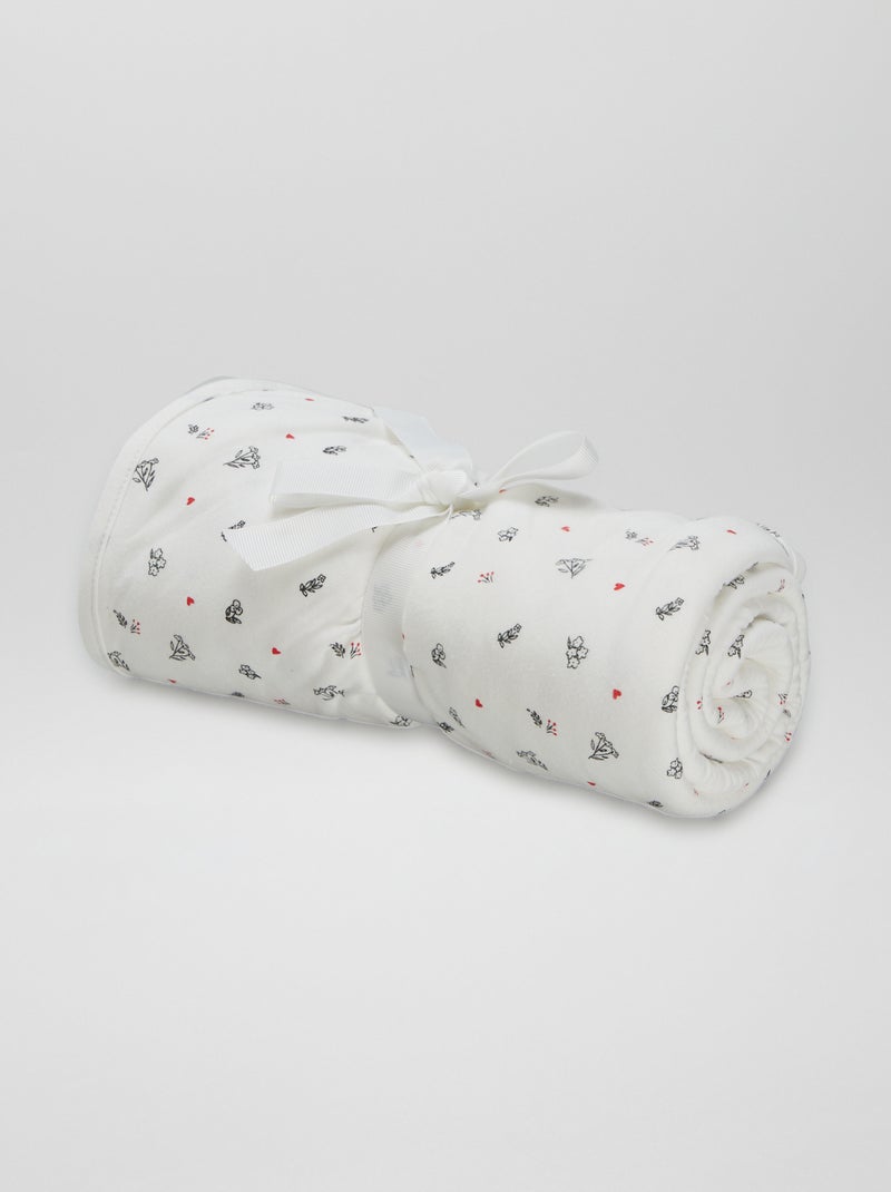 Manta polar BLANCO - Kiabi