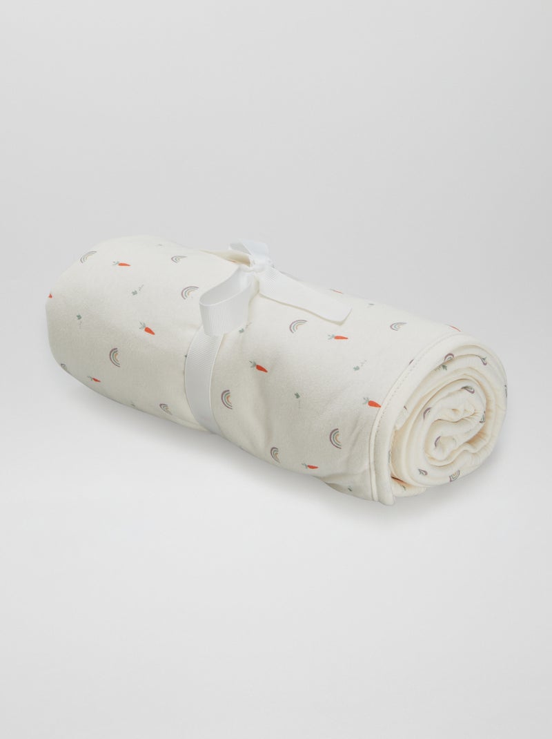 Manta polar BLANCO - Kiabi