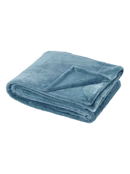 Manta polar de doble faz - Kiabi Manta polar de doble faz - Kiabi